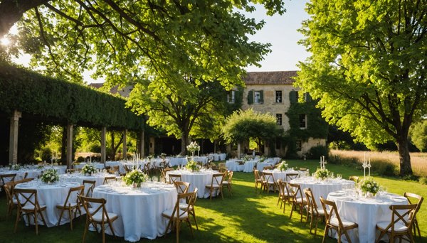 Top Salles de Mariage à Bordeaux Proches de la Nature pour un Mariage Champêtre Inoubliable