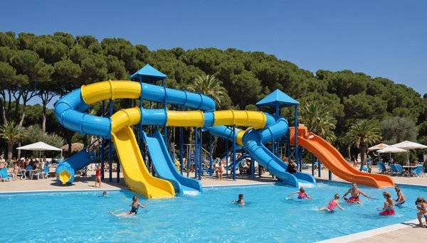 Découvrez l'Aquatic Camping Azur: L'Évasion Parfaite pour des Vacances Inoubliables avec Toboggans Aquatiques