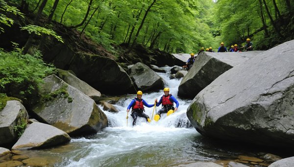 Découvrez le Canyoning en Ardèche : Aventure Inoubliable au Camping Alsace Lorraine